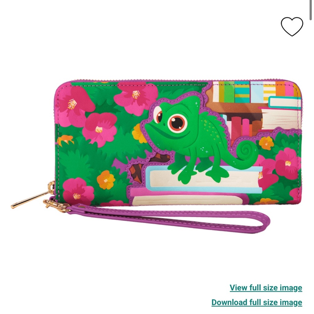 Loungefly Tangled Rapunzel Exclusive Books Mini Backpack & Wallet Set - Picture 9 of 15